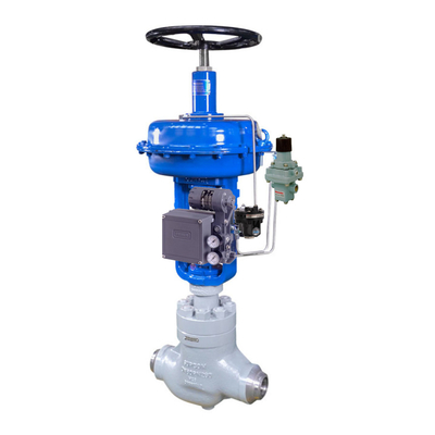 YT-300 Volume Electric Control Valve With Fisher 3582 Positioner And Masoneilan 78-80s Filter Regulator