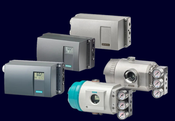Siemens SIPART PS2 Aluminum Enclosure Electro Pneumatic Positioner For Flow Control Valve