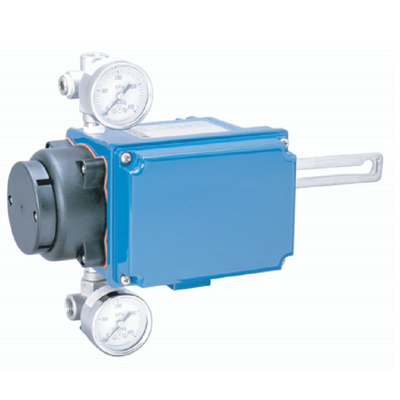 Control Valve With Actuator And Azbil Avp100  Pneumatic Smart Valve Positioner