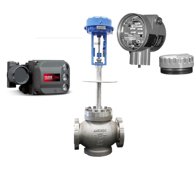 Renowned Chinese-Made Control Vavel With Fisher DVC6200 Pneumatic Valve Positioner