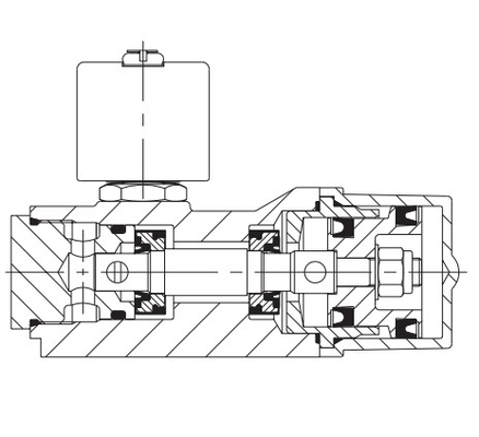 High Flow ASCO Solenoid Valve With Masoneilan Positioner And Valve Natural Gas Dispensing Equipment Pilot Operated,