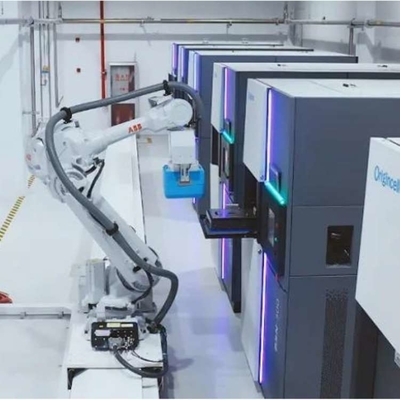 Pick And Place Robotic Arm 6 Axis ABB IRB 4600-40/2.55 With CNGBS Robot Gripper For Handling Robot