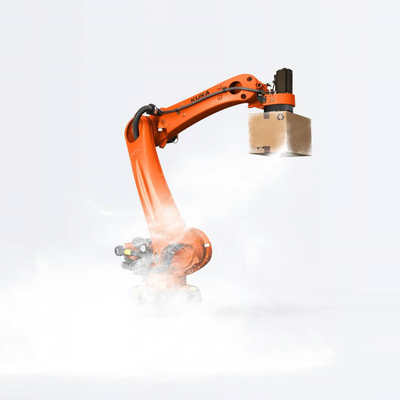 KUKA Palletizing Robot KR 240 R3200 PA With CNGBS Guide Rails As Automatic Palletizer Industrial Robot Arm