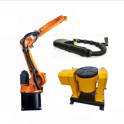 Kuka Robot Arm KR10 R1420 With CNGBS Positioner As Welding Workstation