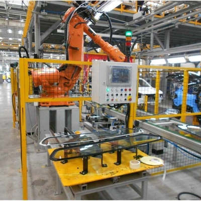ABB 6 Axis Robotic Arm IRB 6700-155/2.85 With CNGBS Purifier For Palletizing Robot Automation