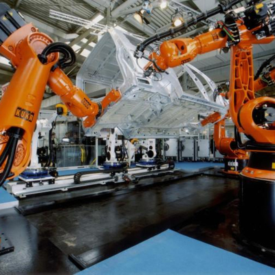 KUKA Industrial Robot Arm KR 470-2 PA Palletizing Robot With CNGBS Guide Rail For Factory As Pallet Machine