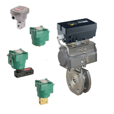 Chinese Brand Control Valve With Flowserve Positioner PMV D30 Digital Pneumatic Digital Valve Positioner And Asco Soleno