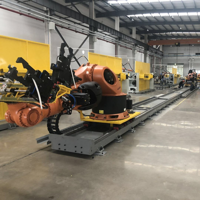 Robot Rails With 2500KG Payload And 3200MM Reach With ABB Robot And Other Robots As Guide Rail