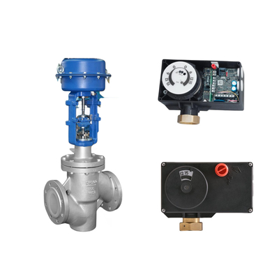 High-quality china's pneumatic control valves with samson 5824 digital positioner