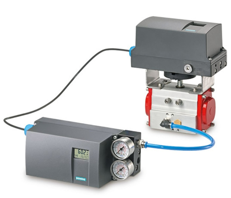 Siemens SIPART PS2 Aluminum Enclosure Electro Pneumatic Positioner For Flow Control Valve