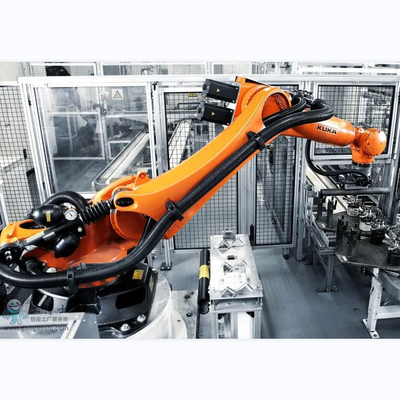 KUKA KR 210 R2700 Pick And Place Industrial Robots With CNGBS Linear Guides For Engine Assembly