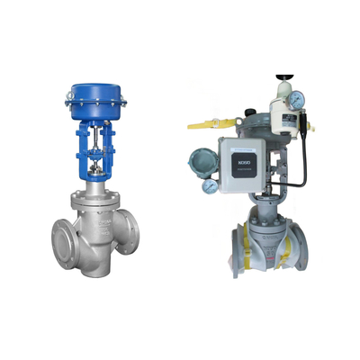 High-quality China's pneumatic control valves  with KOSO EP800 Electro-Pneumatic Positioner