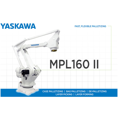 Industrial Robot YASKAWA MPL160II With Robotic Arm With 160KG Payload For Palletizing