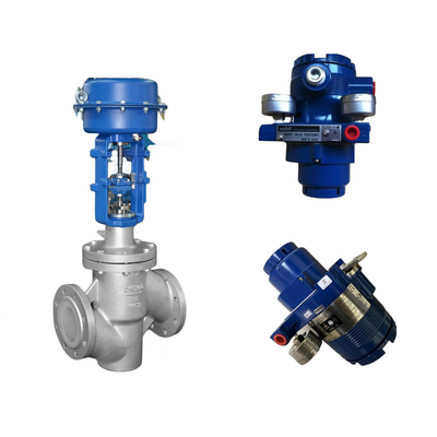 Pneumatic Control Valves With Azbil AVP 300 Series Smart Valve Positioner