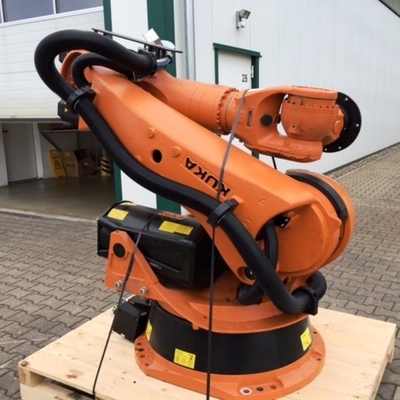 Kuka 6 Axis Handling Robotic Arm KR 240 R3330 With CNGBS Robot Guide Rail For Handling Robot