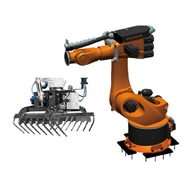 Kuka Robotic Arm 6 Axis KR 360 R2830 With CNGBS Robot Gripper For Automated Pick And Place Robot