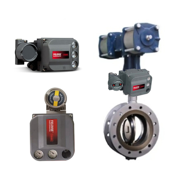 Vanessa Series 30,000 Flow Control Quarter Turn Triple Offset Valve With Fisher DVC6200 Valve Positioner