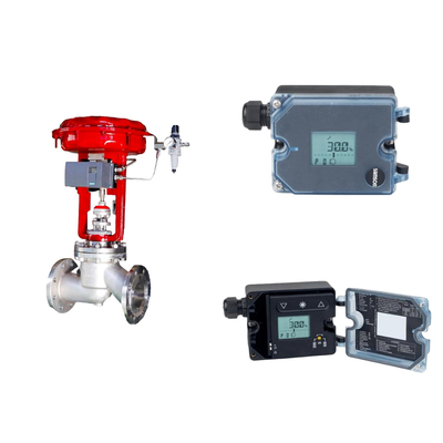 China's famous wuzhong  Pneumatic control valve  with Samson 3725  positioner and Rotork Limit Swi