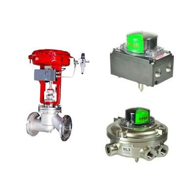 China's famous wuzhong  Pneumatic control valve  with Samson 3725  positioner and Rotork Limit Swi