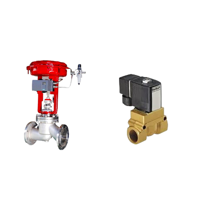 Pneumatic Control Valves With Koso KGP5000 Smart Valve Positioner And Burkert  5404 Solenoid Valve