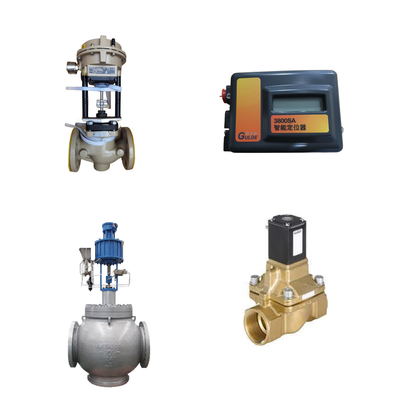 China's Control Valve with Samson 3372 actuator  with FISHER 3800sa Valve Positioner  Burkert 5404 Solenoid Valve