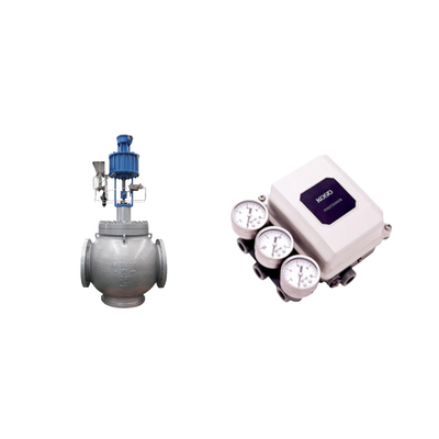 High-quality china's control valves  with KOSO PP800 digital positioner and Burkert Type 5404 Solenoid Valve