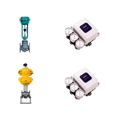 High-quality China's pneumatic control valves with koso PP800 Pneumatic-Pneumatic Positioner