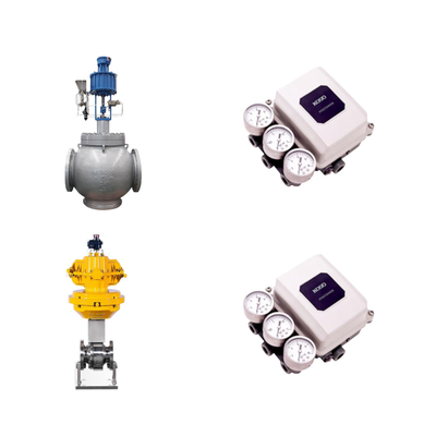 High-quality China's pneumatic control valves with koso PP800 Pneumatic-Pneumatic Positioner