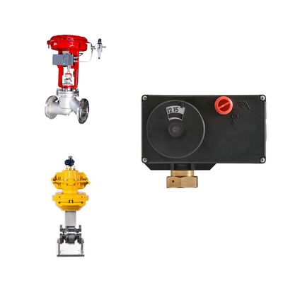 High-quality china's pneumatic control valves with samson 5824 digital positioner