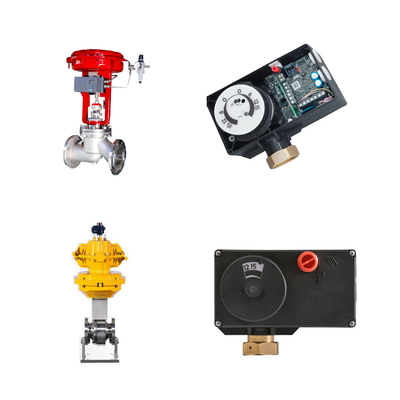 High-quality china's pneumatic control valves with samson 5824 digital positioner