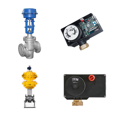 High-quality china's pneumatic control valves with samson 5824 digital positioner