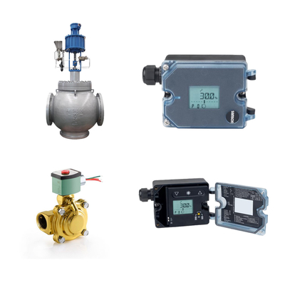 Pneumatic Control Valves With Samson 3725 Electropneumatic Positioner And  ASCO Solenoid Valves