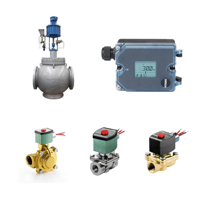 Pneumatic Control Valves With Samson 3725 Electropneumatic Positioner And  ASCO Solenoid Valves