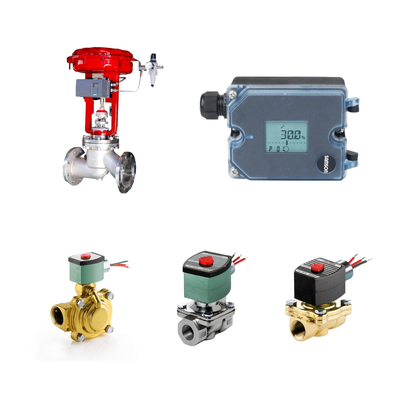 Pneumatic Control Valves With Samson 3725 Electropneumatic Positioner And  ASCO Solenoid Valves