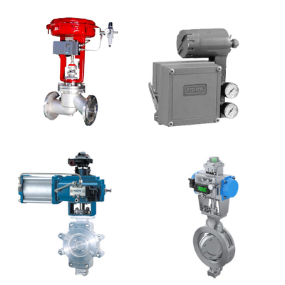 Famous Chinese Wuzhong Pneumatic Control Valve With Fisher 3582I Positioner As Valve Positioner