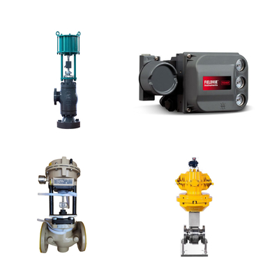 Renowned Chinese-Made Control Vavel With Fisher DVC6200 Pneumatic Valve Positioner