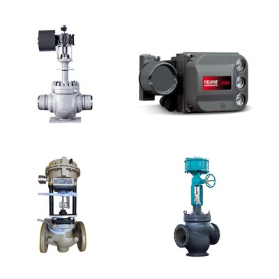 Renowned Chinese-Made Control Vavel With Fisher DVC6200 Pneumatic Valve Positioner