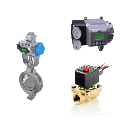 Low Temperature Control Valve With Masoneilan SVI3 Digital Valve Positioner And EMERSON ASCO210 2-Way Solenoid Valves