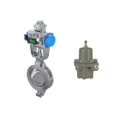 HART Protocol Logix 3200MD Digital HART Positioner Control Valve Positioner With Fisher 67CFR Filter Regulator