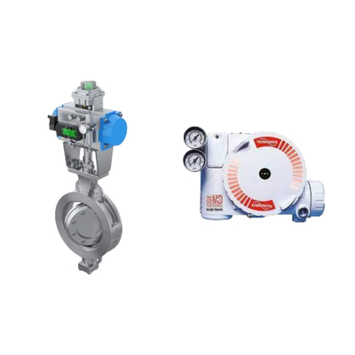 China's control valve with Flowserve Logix 3200MD Digital HART positioner and Masoneilan 78-40 filter regulator