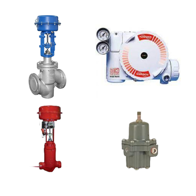china's and Masoneilan Control Valve With Flowserve 3200MD Digital HART Positioner And Fisher 67CFR Filter Regulator