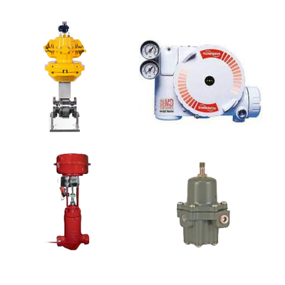 china's and Masoneilan Control Valve With Flowserve 3200MD Digital HART Positioner And Fisher 67CFR Filter Regulator