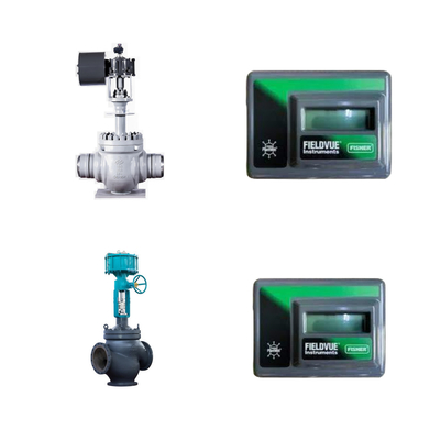 The Linkage-Less Feedback System User-Friendly Control Valve With Fisher FIELDVUE DVC2000 Digital Valve Positioner