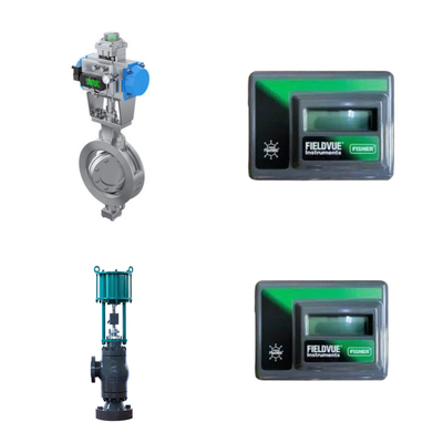 The Linkage-Less Feedback System User-Friendly Control Valve With Fisher FIELDVUE DVC2000 Digital Valve Positioner