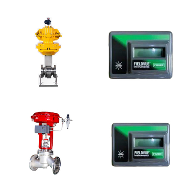The Linkage-Less Feedback System User-Friendly Control Valve With Fisher FIELDVUE DVC2000 Digital Valve Positioner