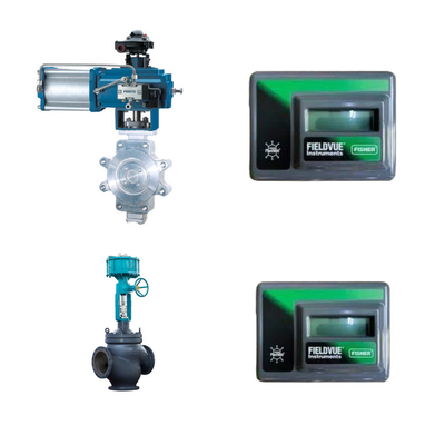 The Linkage-Less Feedback System User-Friendly Control Valve With Fisher FIELDVUE DVC2000 Digital Valve Positioner