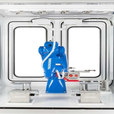 6 Axis Pick And Place Robotic Arm Yaskawa GP8 With CNGBS Robot Gripper For Material Handling Robot