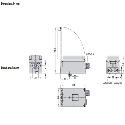 Accurate Samson Smart Valve Positioner 3730-3 3730-1 For Chinese Pneumatic Control Valve in Stock