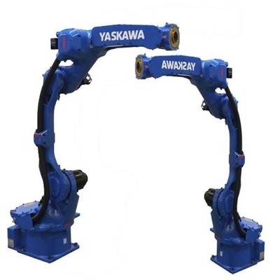 6 Axis Robotic Arm Yaskawa GP12 With CNGBS Security Fence For Automated Handling As Universal Robot
