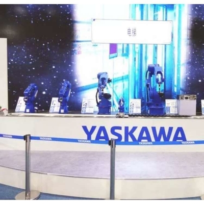 6 Axis Robotic Arm Yaskawa GP12 With CNGBS Security Fence For Automated Handling As Universal Robot